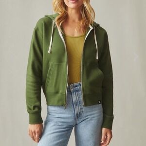 American Giant Midweight Fleece Full Zip Size XL Made In USA